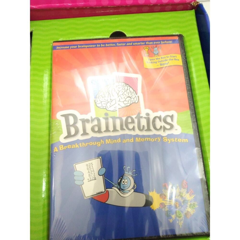Brainetics Breakthrough Math And Memory System Educational 5 DVD New - Picture 5 of 9